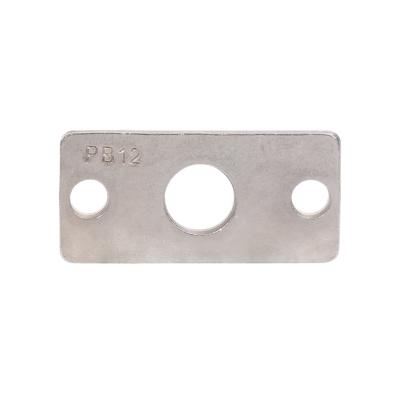 China AIRTAC PB Cylinder Fixed Accessories Standard Accessories Monaural Fixed Base Fa Square Clamp Plate for sale