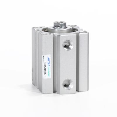 China Building material magazines AIRTAC SDA20X5X10X15X20X25/30X35X40X45S with magnetic thin type thin type pneumatic cylinder aluminum alloy cylinder for sale