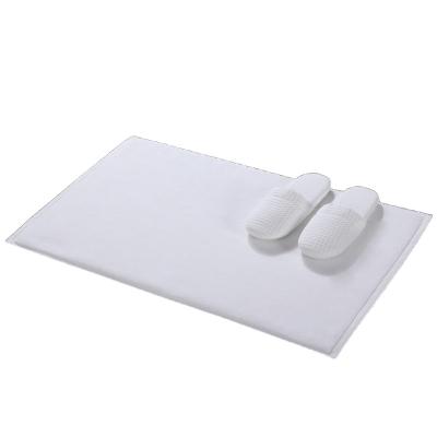 China Other Pure Hotel Floor Towel All Water-absorbing Cotton Thickened Bathroom Non-slip Carpet Hotel Towel Floor Mat Home for sale