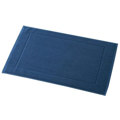 China Other Hotel Bathroom Floor Towel Household Absorbent Cotton Thickened Toilet Foot Mat Non-Slip Bathroom Floor Mat for sale