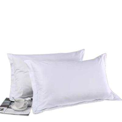 China Other High Density White Cotton Sateen Pillowcase Homestay Hotel Bedding Pillow Core Pillowcase White Pillowcase for sale