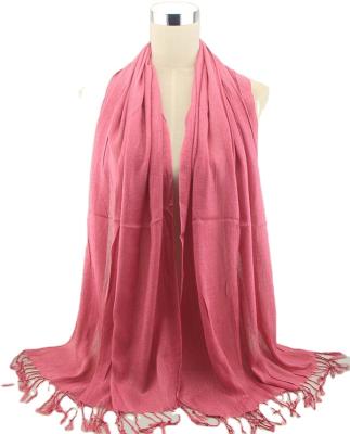 China Muslim New Hijab Scarf Dress.scarf Gold Tassel Cotton Scarf Women Silk Scarves Wrap Islamic Hijab for sale