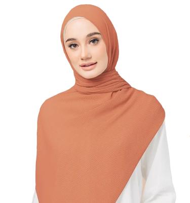 China New Design Chiffon High Quality Popular Style Plain Long Muslim Chiffon Hijab Hijab for sale