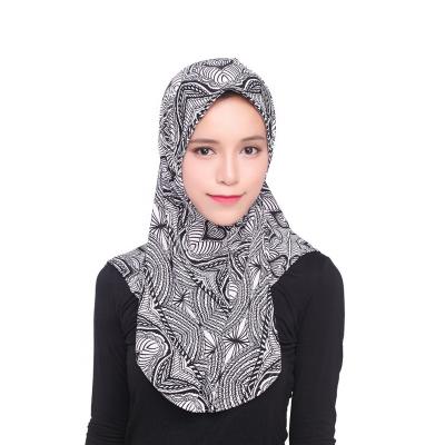 China Women Hijab Muslim Islamic Short Tank Top Turban Islamic Head Wear Full Cover Inner Head Inner Ready Hijab Hat for sale