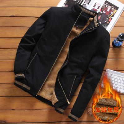 China Men Outwear Bomber Jackets Breathable Casual Male To Shear Thick Warm Anorak Mens Jackets Khaki Jacket for sale