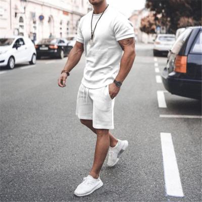 China 2023 QUICK DRY summer men's t-shirt sweatsuit sweatsuit shorts pants t-shirt and short set for men for sale