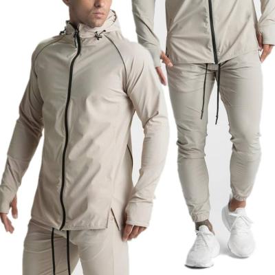 China 2023 High Quality Fashion Comfort QUICK DRY Simple Joiners Suits Zipper Up Training Sports Wear Tracksuits For Men for sale