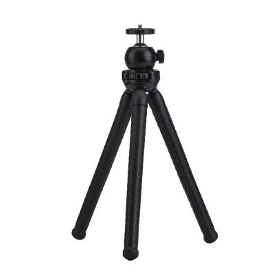 China Hot Selling Portable 360 ​​Degree Flexible Travel Tripod for Phone and Camera Mini Octopus Flexible Tripod for sale