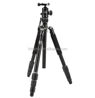 China Compact Digital Camera Fotopro Carbon Lightweight Monopod Stand Up Professional Tripod With Ball Head for sale