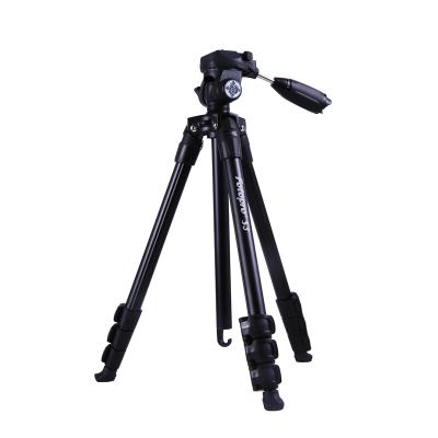 China PORTABLE Lightweight Expandable 4 Section Tripod Professional Fotopro Video Camera Tripod Stand for sale