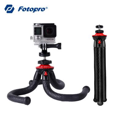 China Waterproof / Shockproof Waterproof Flexible Portable Travel Fotopro Mini Dslr Camera Flexible Tripod For Phone for sale