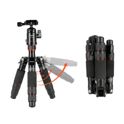 China Lightweight Portable Compact Digital Camera Fotopro Carbon Fiber Micro Shooting Mini Tripod for DSLR Mirrorless Camera for sale