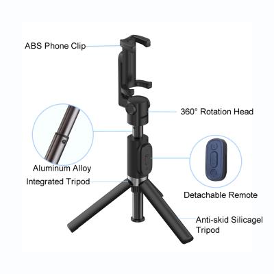 China Fotopro Mini Phone Selfie Stick Digital Camera Multifunctional Remote Control with Tripod for sale