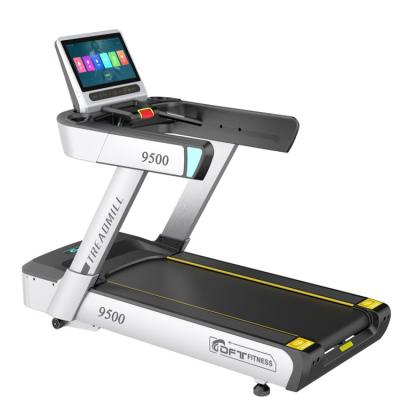 China Commercial Gym Equipment Bodybuilding Treadmill Cardio Running Fitness Machine DFT-9500 for sale