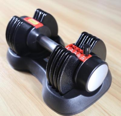 China Shandong DFT Universal Gym Accessory Adjustable Dumbbell DFT-012 Set 25lbs for sale