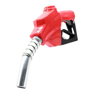 China Heavy Duty Aluminum Gas Pump Nozzle 50 Psi High Flow Diesel Nozzle for sale