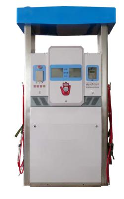 China Eenvoudige of dubbele spuitstuk CNG-brandstofdispenser 25L/min Gaspomp CNG Te koop