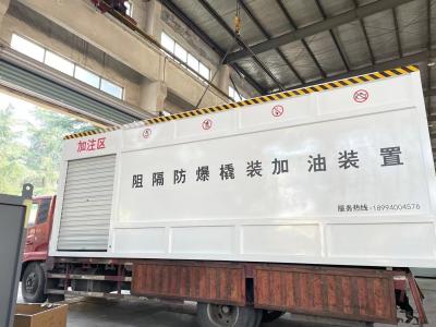 China 14mm Thickness Container Fuel Station 50m3 Mobile Gas Fill Up for sale