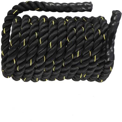 China Commercial Use ONESTARSPORTS Custom Logo 2.8 Meter Length Workout Exercise Battle Rope, Fitness Heavy Jumping Weighted Jump Rope. for sale