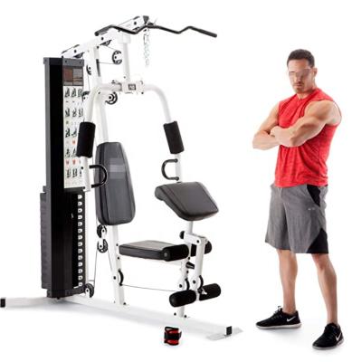 China ONESTARSPORTS Universal Home Gym System Workout Station with 75kg Multi Functional Trainer Compact Resistance Gym for sale