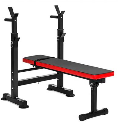 China ONE STAR Adjustable Folding Fitness Equipment Gym SPORTS Dumbbell Weight Lifting Training Flat Press Bench Set for sale