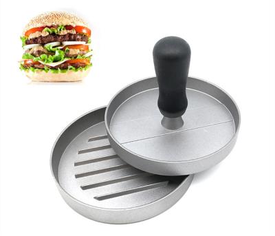 China Home Stainless Aluminum Non-Stick Burger Press Making Machine Ham Maker Kitchen Gadget Tools Accessories Breakfast Bread for sale