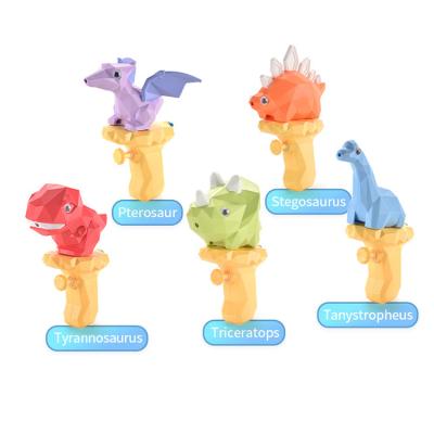 China Toy Gun New Design Five Styles Lovely Dinosaur Mini Water Gun Toy For Children for sale