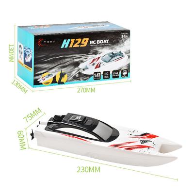 China RC Hobby High Speed ​​Boat Toy 1:47 Remote Control OEM ODM Customized 2.4G RC Hobby Boat & Boat 14 Years & 10.3/8.8KGS Battery in plastic for sale