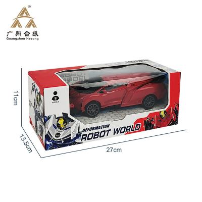 China Hot Selling RC Hobby 1:16 LED Toy Car Radio Control Deformed Remote Control Toy Car for sale