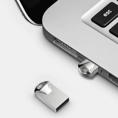 China Mini Metal USB 2.0 4gb 8gb 16gb 32gb 64gb 128gb 100% Metal Real Capacity Flash Drive for sale