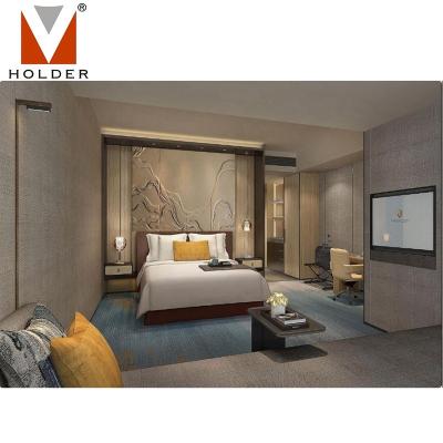 China HT-294 Modern Luxury Modern Hospitality Furniture Hotel Queen Room Hotel Furniture For Sale for sale