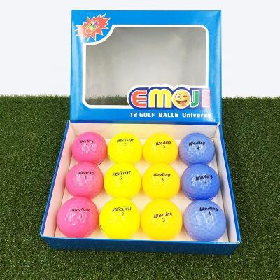 China China Synthetic Rubber Amusement Toy Color Laser Printer Transparent Forming Natural Golf Ball for sale