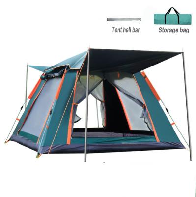 China Large Family Rainproof Portable Outdoor Waterproof Easy Folding Easy Folding Automatic Four-Season Camping Tents for sale