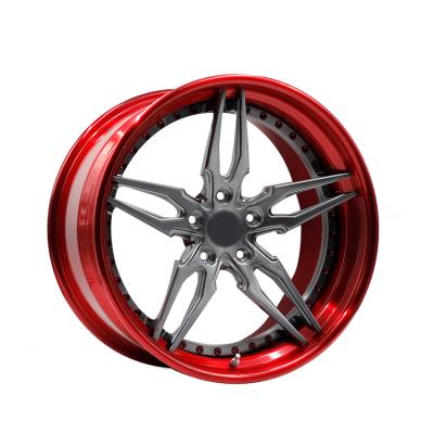 China Modern Desgin Customized Size Alloy Wheels 16 17 18 Inch Car Parts Rims 5x114.3 for sale