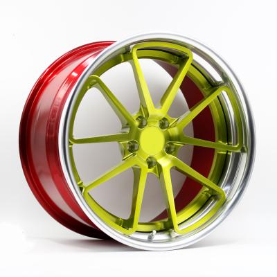 China ALLOY alloy wheels fit for 18 inch carparts factory 17 rims 5 holes PCD 100-114.3 for sale