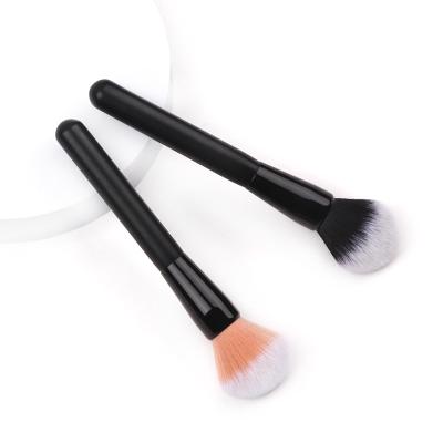 China New Professional Vegan Stain Brush Large Powder Base Blush Brush Synthetic Hair Single Makeup Brush for sale