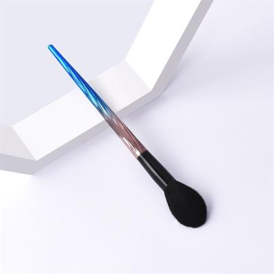 China Smudge Brush 1pc Flamed Highlight Makeup Sweep Duty Custom Powder Private Label Cosmetic Brushes for sale