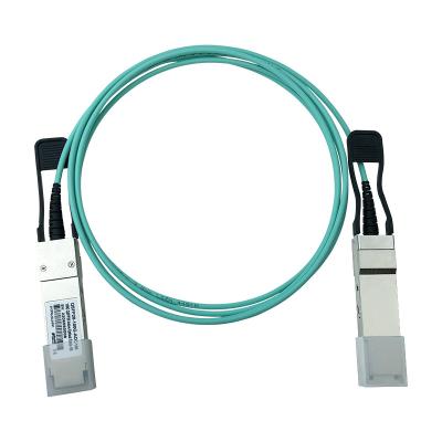 China Fiber Optic Cable AOC 100G QSFP28 Fiber to QSFP28 AOC 1M QSFP28-100G-AOC 1M for sale