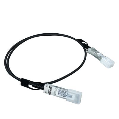 China 10G 25G 40G 100G Passive Twinax SFP SFP SFP28 QSFP+ QSFP28 DAC Cable SFP-10G-1M DAC Direct Attach Copper Cable for sale