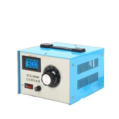 China Electrical Equipment STG 500W Single Phase 0v to 300v Isolation Automatic Voltage Regulators / Adjustable Stabilizers for sale