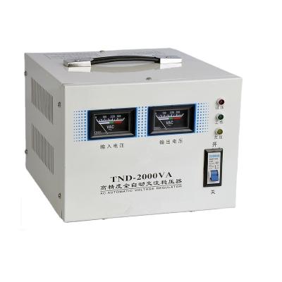 China TND2000 Electrical Equipment Servo Motor Control Stabilizer Automatic Voltage Regulator for sale