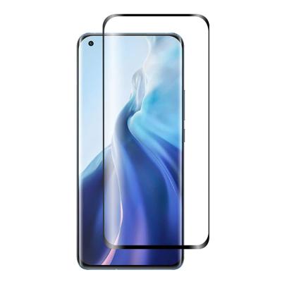 China explosion-proof; anti-fingerprint; Anti-scratch Full Curved Premium Tempered Glass Screen Protector MI 11 for sale