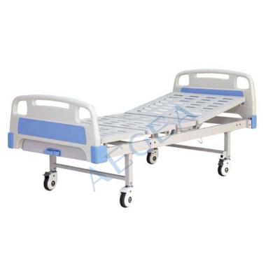 China AG-BYS204 Crank Back Adjustable Single Section Manual Mechanical Examination Hospital Bed Supplies For Sick Patient for sale