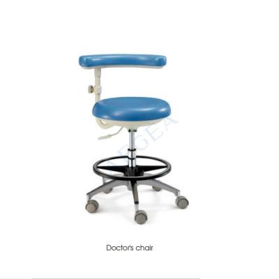 China AG-NS1312 Hospital Traditional Steel Waist Chairs Adjustable Nursing Doctor Chair Mobile Stool for sale