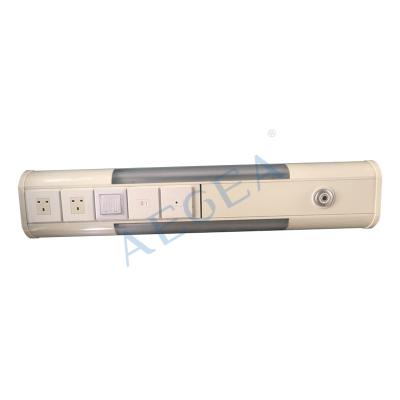 China Wall Mounted Medical Gas Bed Hospital Oxygen Supply Room Ward AG-HBD003 Hospital Head Units for sale