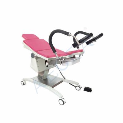 China Metal Surgical Operations General Hospital Obstetric Gynecological Examination Table AG-609-D for sale