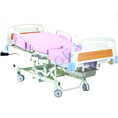 China AG-C310 Motor Imported Motor Hospital Electric Obstetrics Department PU Cover Luxurious Birthing Delivery Bed Available for sale