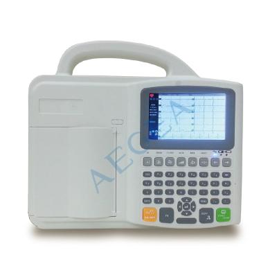 China Yes High Quality Digital Electrocardiograph Machine 3 Channel ECG Machine Device AG-ECGE3 for sale