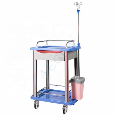 China AG-LPT006B Traditional Supplier ABS Medical Mobile Clinic Hospital Durable Lab Trolley For Sale for sale