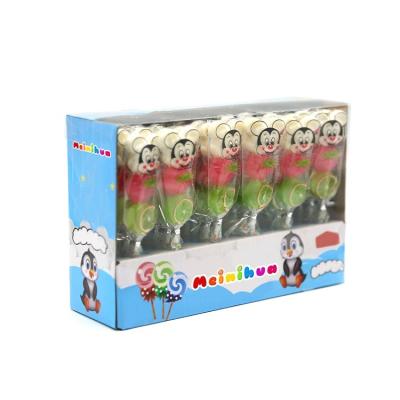 China halal cheap price fruit flavor pattern decoration mickey mouse lollipop hard candy sweets companies Te koop